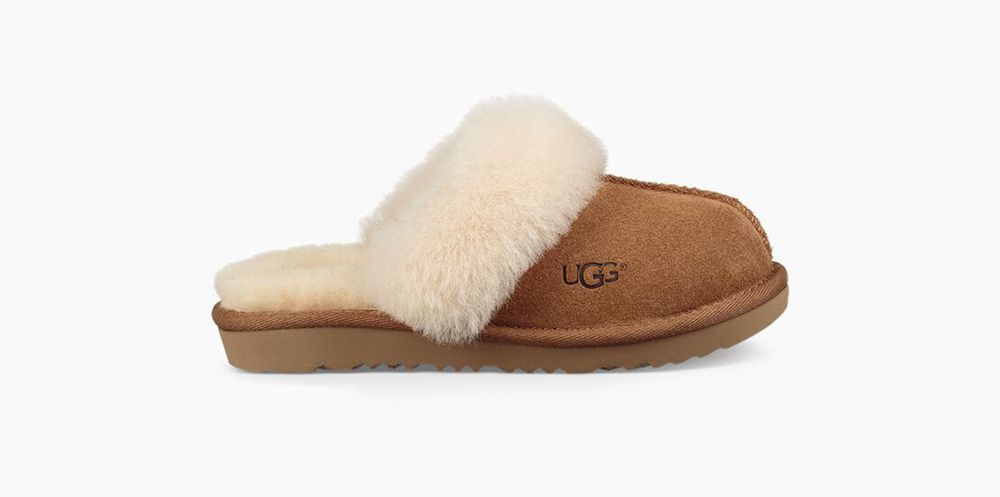 Ugg Slipper Big Kids - Ugg Cozy Ii Brown - 516VOGFCT